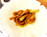 なめこの揚げ餃子 カレー風味作り方5写真