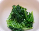 小松菜とツナの和え物作り方1写真