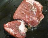 牛ヒレ肉とフォアグラのバルサミコ酢ソース作り方2写真