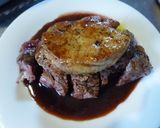 牛ヒレ肉とフォアグラのバルサミコ酢ソース作り方6写真