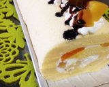 ♪しっとりふわふわロールケーキ♪作り方17写真
