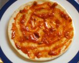 おうちで簡単!生ハムと野菜のピザ♪作り方3写真