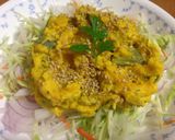 簡単かぼちゃサラダ作り方4写真