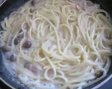 超お手軽♪和風カルボナーラ作り方5写真