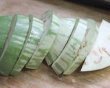 青なすのはさみ揚げ・グリーンカレーソース作り方4写真