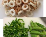 夜食におつまみに！ピーマンオクラ炒め作り方1写真