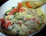 ビールに最高！タイのレッドカレー（辛っ）作り方5写真