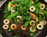 夜食におつまみに！ピーマンオクラ炒め作り方4写真