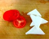 【ズボラ飯】はんぺんトマトグラタン作り方1写真