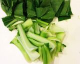ささみと青梗菜の中華スープ作り方2写真