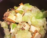 厚揚げとキャベツと豚肉のコク旨味噌炒め♪作り方4写真
