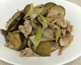 豚とナスの豚丼炒め作り方9写真