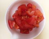 粗挽き肉とセロリのパスタ作り方3写真