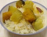 サツマイモ＆カボチャご飯…(o˘◡˘o)作り方21写真