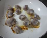 塩レモンで！砂肝のWガーリック炒め作り方3写真
