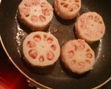 ◆簡単♡ジューシーな蓮根の挟み焼き◆作り方7写真