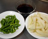 簡単！ひもとうがらし＆じゃがいも☆炒め煮作り方1写真