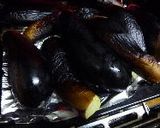魚焼きグリルで　焼き茄子作り方2写真