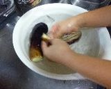 魚焼きグリルで　焼き茄子作り方3写真