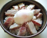 鮪のレアステーキ丼✿温卵添え作り方5写真
