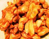 簡単、美味しい、鶏肉のニンニク甘酢煮作り方4写真