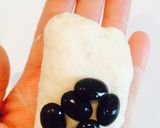 ホシノ酵母で米粉の黒豆パン作り方7写真