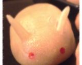 お月見にカボチャ餡入り里芋饅頭で食物繊維作り方13写真
