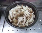 うま!♪イカの塩辛とキノコの炊き込みご飯作り方5写真