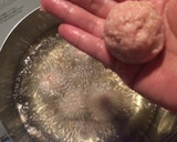 豆腐入り甘酢あんミートボール作り方2写真