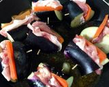 ☆なすと豚肉のはさみ煮☆作り方3写真
