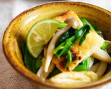 ほうれん草としめじ、油揚げの風味和え作り方5写真