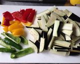 油0- なすと豚肉の辛味噌あえ作り方2写真