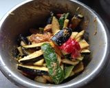 油0- なすと豚肉の辛味噌あえ作り方5写真