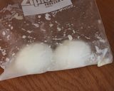 簡単おつまみ☆茹で卵のにんにく塩麹漬け作り方3写真