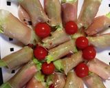 レタスチーズの生ハム巻き☆作り方4写真