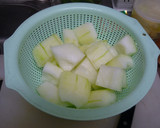 冬瓜とセロリとシーフードの中華煮作り方1写真