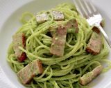 ☆ジェノベーゼクリームパスタ☆作り方5写真