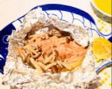 秋鮭と真白たまねぎのホイル焼き☆作り方4写真