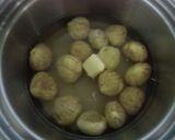 秋の味覚!　栗　バナナのハチミツ煮♥作り方2写真