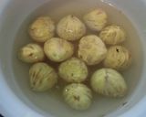 秋の味覚!　栗　リンゴ　のハチミツ煮♥作り方2写真