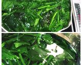 簡単♪香ばし油あげとほうれん草の煮浸し風作り方4写真