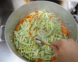 冬瓜の皮を使って、キンピラ！！作り方3写真