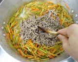 冬瓜の皮を使って、キンピラ！！作り方5写真