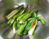 ちくわ入りしし唐の炒め物作り方3写真
