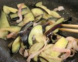 塩トマトで美味しくな〜れ♪お茄子のソテー作り方3写真