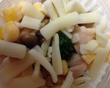 簡単！お弁当用チーズいっぱいグラタン～作り方4写真