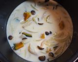 ●かぼちゃとしめじの豆乳味噌スープ●作り方3写真
