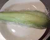 鶏ひき肉と茄子の巾着煮作り方1写真
