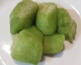 鶏ひき肉と茄子の巾着煮作り方2写真
