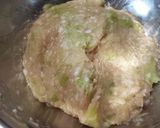 鶏ひき肉と茄子の巾着煮作り方3写真